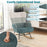 Nursery Rocking Chair with Ergonomic Armrests and High Backrest
