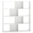 Open Shelf Bookcase 4-Tier Modern Bookshelf with 12 Storage Compartments-White
