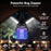 Outdoor Bug Zapper with Foldable Camping Lantern USB-C Rechargeable Electric Mosquito Killer