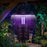 Outdoor Fly Trap with Light Rechargeable Electric Bug Catcher and Killer