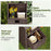 Outdoor Storage Cabinet with Drawer and 3 Shelves for Backyard