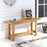 Outdoor Teak Wood Bench for Porch Backyard and Poolside