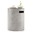 Outdoor Weather Resistant Tank Hideaway Table Fits Standard 20 LBS Propane Gas Tank for Fire Pits