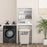 Over The Toilet Storage Cabinet with Double Doors and Adjustable Shelf
