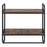 Over the Toilet Shelf Wall Mounted with Metal Frame for Bathroom