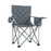 Oversized Camping Chairs Outdoor Folding Chair with Cooler Pouch and Cup Holder