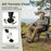 Oversized Foldable Fishing Chair for Adults with Armrest-Green