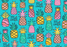 Beeswax Wrap Bulk Roll - Pineapple Print