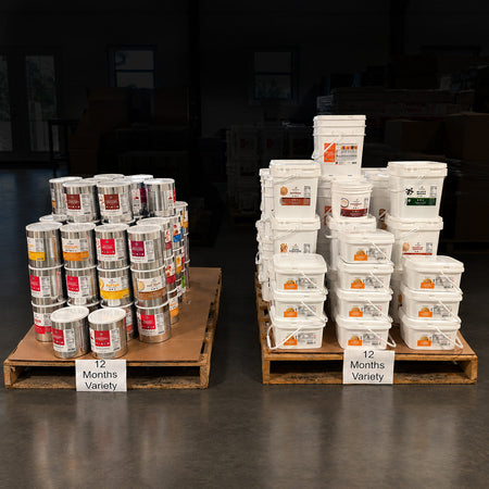 Kit 2: 12-Month Food Storage - Complete Variety Kit