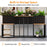 Patio Furniture Set with Raised Garden Bed for Porch and Yard