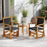 Patio Rattan Glider