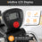 Pedal Exerciser with Adjustable Resistance for Arm and Leg Workout-Orange