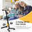 Pedal Exerciser with Adjustable Handgrip for Seniors-Yellow