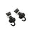 Black Cat Stud Earrings