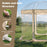 Pop Up Bubble Tent 10x10 FT for 8-10 People Weatherproof Pod with 540° Panoramic Clear PVC