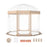 Pop Up Bubble Tent 10x10 FT for 8-10 People Weatherproof Pod with 540° Panoramic Clear PVC