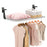 Portable Clothes Drying Rack Aluminum Towel Rack with Adjustable and Foldable Brackets