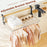 Portable Clothes Drying Rack Aluminum Towel Rack with Adjustable and Foldable Brackets