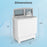 20 lbs Portable Washing Machine with Built-in Gravity Drain-Gray