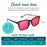 Premium Wayfarer Red + Case