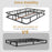 Queen Size Bed Frame with Metal Slat Support