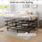 Queen Size Bed Frame with Metal Slat Support