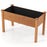 Raised Garden Bed with Legs and Drainage Holes for Backyard-Brown