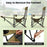 Reclining Camping Chair with Removable Footrest and Adjustable Backrest