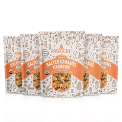 Organic Salted Caramel Cashews 2 oz (6-Pack)