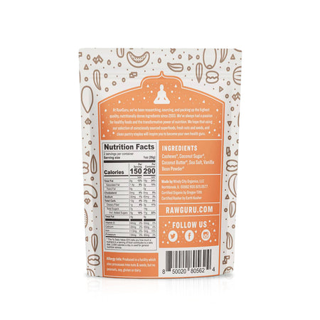 Organic Salted Caramel Cashews 2 oz (3-Pack)