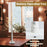 Set of 2 Pre-lit White Twig Birch Tree Battery Powered for Christmas Holiday