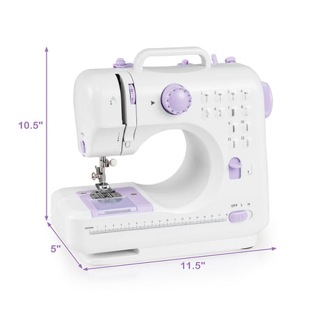 Sewing Machine for Beginners Mini Sewing Machine with 12 Built-in Stitches