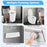 Elongated Smart Bidet Toilet Heated Seat Sensor Auto-White