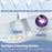 Smart Toilet with Built-in Bidet ADA Height with Auto Flush and Heated Seat and Remote-White
