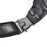 Sigrid Smooth Black Leather Waist Bag | Smooth Black Leather Fanny Pack