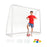 8' x 6' Soccer Goal with Ground Stakes and Soccer Cones