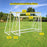 8' x 6' Soccer Goal with Ground Stakes and Soccer Cones