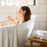 Bamboo Cotton Spa Towel Set - Viscose from Bamboo + Cotton - 6pc Set - Cloud