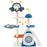 Space Theme Cat Tree Multi-level Cat Tower with Sisal Covered Scratching Posts-Multicolor