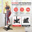 Steppers for Exercise Twist Stair Stepper Workout Equipmen-Black