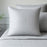 Bamboo Quilted Sham - 100% Viscose from Bamboo - 1pc - Euro - Stone