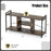 TV Stand for 55 Inch TVs Industrial Entertainment Center-Rustic Brown