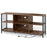 TV Stand for 65 Inch TVs-Rustic Brown and Black