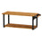 Teak Wood Wall Mounted Floating Shelves with Towel Bar