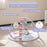 Baby Play Gym Mat 7-in-1 Tummy Time Activity Mat with 5 Detachable Toys-Multicolor