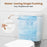 Two-Piece Round Toilet with 17.5 inch ADA Comfort Chair Height Seat