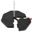 4-Piece Fillable Umbrella Base Stand for Garden Yard Poolside