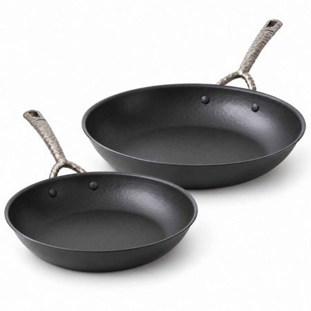 Hammered Carbon Steel Frying Pan