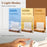 Vanity Mirror with 18 Dimmable LED Bulbs and 3 Color Lighting Modes-White