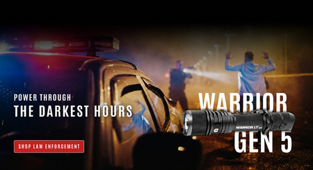 Warrior GEN5 – 3,050 Lumens- Tactical Flashlight